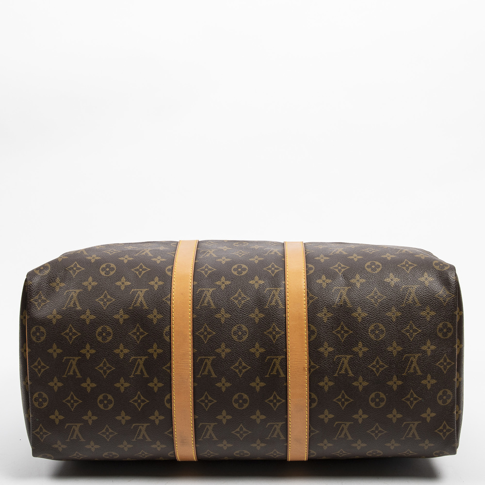 Louis Vuitton Keepall 50 in Brown Monogram Canvas - Picture 6 of 7